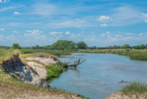 Dismal River south of Dunning.