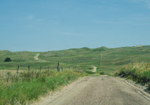 Ringold Seneca Rd:  From a casual look at the map, I expected this to be a paved larger road.  Instead it is a lovely small gravel road winding north through the sandhills.