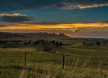 Evening drive through Sowbelly Canyon.