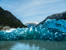 8/28/16, Holkum Bay: Tracy Arm, floating ice  from Dawes Glacier, gorgeous islands of blue ice.