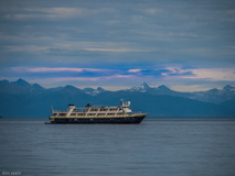 8/31/16, Chichagof Island: Thought I'd include a nice photo of our expedition ship, the National Geographic Sea Bird.