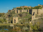 Toledo-Part of the ancient wall surrounding the city.