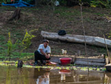 Peruvian Amazon Region, lots of fishing along the shores