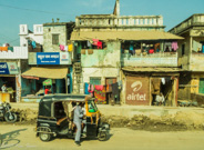 Varanasi:  on the way to the airport and home. BTW, wifi is common most places here.