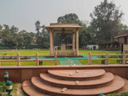 Delhi:  The footsteps end where he was killed.