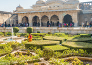 Jaipur: The fort/palace gardens.