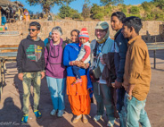 Ranthambhore fort walkabout. new friends.