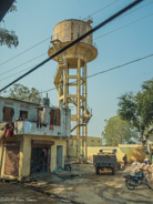 DITL:  Water tower is almost artistic.  My photo of wires isn't so artistic!