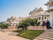 Drive to Agra - stopped here for lunch.  Beautiful place!