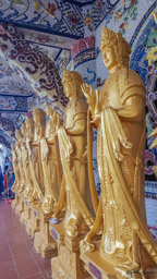 Detail from Linh Phuoc Pagoda.