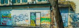 Why does graffiti look the same everywhere?  Fat letters are universal.