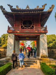 Quan Thanh Temple area.