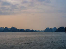 UNESCO World Heritage Site HaLong Bay.  The beauty!