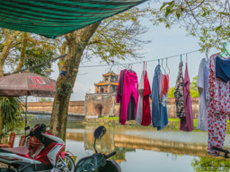 Next stop:  Hue Imperial Citadel UNESCO walking tour.