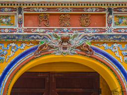 Hue Imperial Citadel UNESCO - detail.
