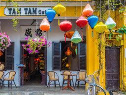 Lanterns at our restaurant.