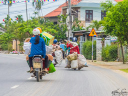 OMG, maybe they are moving on scooters?