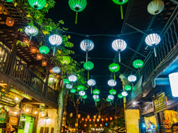 Hoi An Lanterns at night.