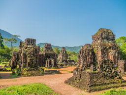My Son world heritage site of Champa ruins.