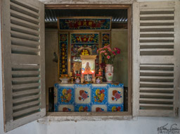 The alter in the mayor's house.