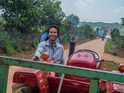 Our tractor driver.
