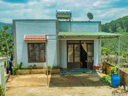 The Vietnamese government has helped this hill tribe with housing.