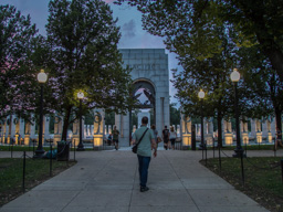 World War II monument.