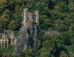 Same castle as the last photo, but from a different angle showing that is is more extensive, and had interesting decorations.