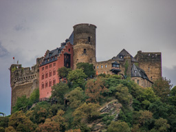 One last view that shows how neatly the building is integrated into the rocky outcroppings and the shape of the hilltop.