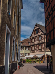 Some charning street scenes in Colmar.