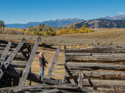 Framing a fellow photographer.