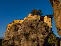 We are getting closer.  Again, look carefully to see the rope hanging form the building ledge.  This is how they once brought up materials, and even people.