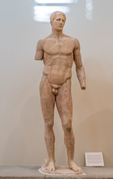 Hermes i think.  Male beauty was admired.