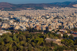 View of Athens from the Acropolis